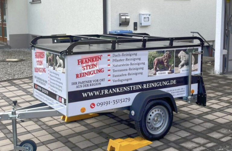 Hängerbeschriftung